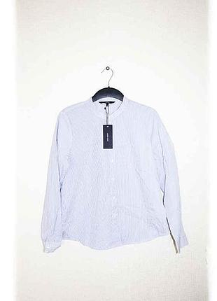 Сорочка смугаста жіноча р.m (укр.46) блакитна 10197918 тм vero moda