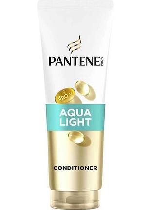 Бальзам-ополаскиватель для волос 350мл aqua light тм pantene