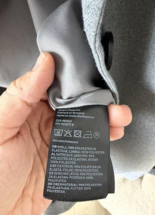 Піджак сірий h&m оверсайз 4