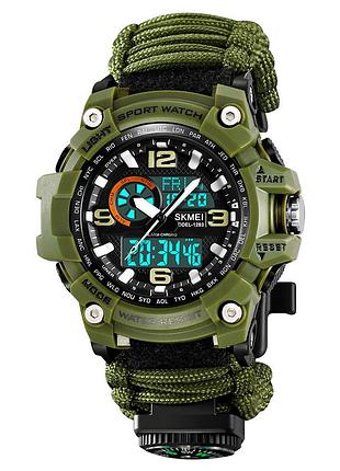 Skmei 1283nag army green 2