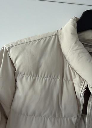 Куртка від massimo dutti біла 2