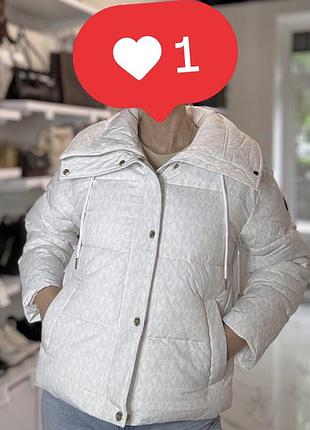 Куртка michael kors лого біла 77a7030m42 3