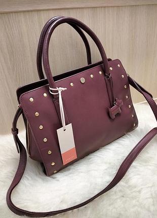 Розкішна щеуняна сумка-сатчел від radley london.