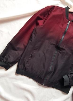 Бордовий бомбер 5