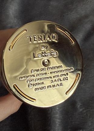 Парфуми teriaq lattafa 3