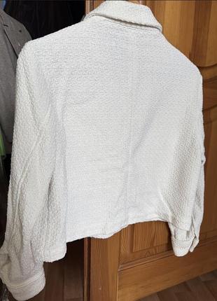 Новий укорочений жакет zara 3