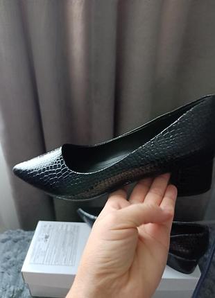 Туфли,новые, 39, 25,5, каблук 4 см 2