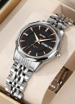 Skmei 9264sibk silver-black 3