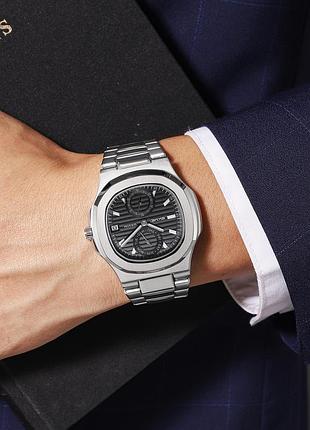 Skmei 2423sibk silver-black 3