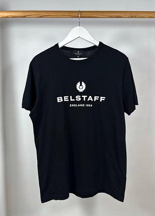 Belstaff england big logo футболка оригінал розмір м