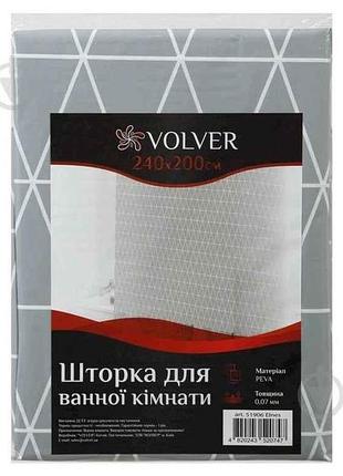 Шторка для душу elnes 2,40м (комплект) 51906 тм volver
