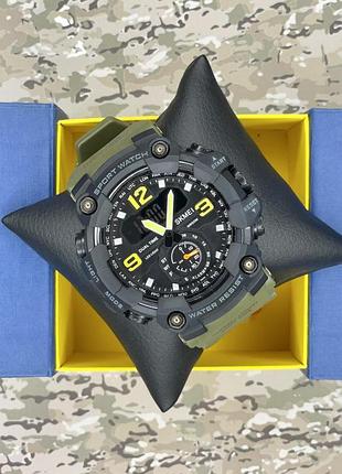 Skmei 1637ag army green. 4