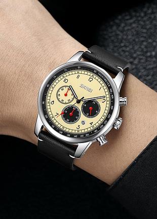 Skmei 9318bebk beige-black 3