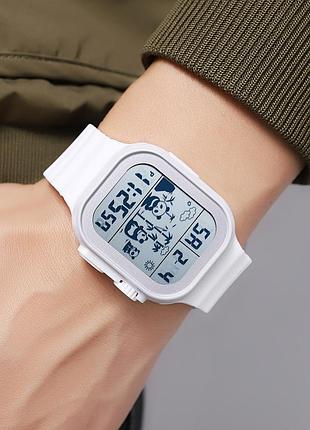 Skmei 2247wt white sale 3