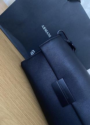 Сумка чоловіча armani крос-боді