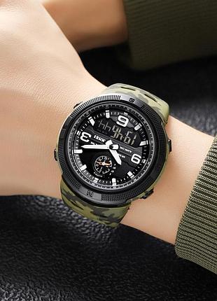 Skmei 1655cmgnbk camo green-black 3