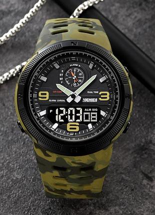 Skmei 1655cmgnbk camo green-black 4