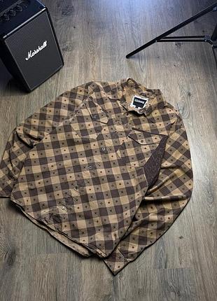 Сорочка billabong у клітинку / розмір l