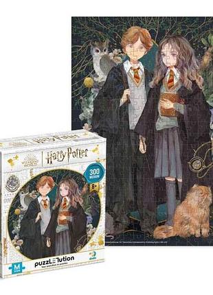 Пазли 300ел. medium-m harry potter. гермиона и роналд 200499 тм dodo