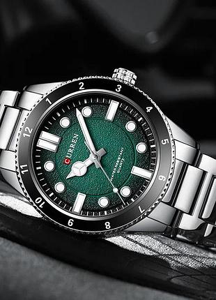 Curren 8450 silver-green 3