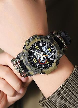 Skmei 1283ncmag camo green 3