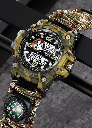 Skmei 1283ncmag camo green 5