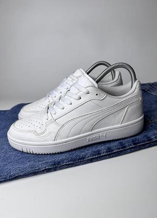 Білі кросівки puma rebound