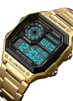 Skmei 1335gd gold 3