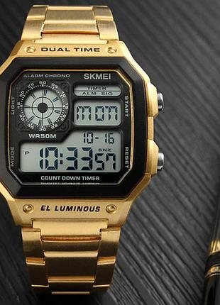 Skmei 1335gd gold 4