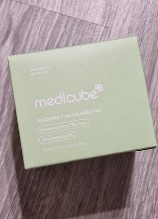 Medicube exosome cica calming pad противовоспалительные пэды 70 шт