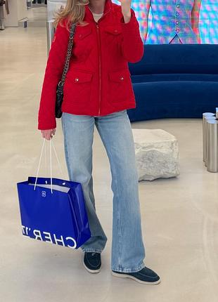 Куртка tommy hilfiger червона 9