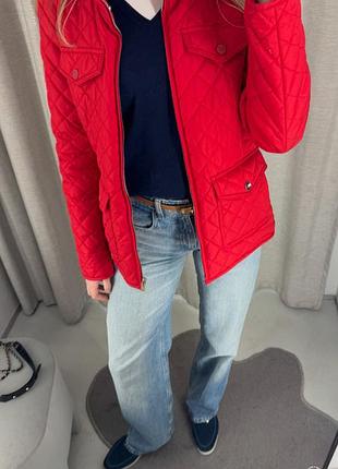 Куртка tommy hilfiger червона 8