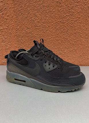 Оригінальні чоловічі кросівки nike air max terrascape 90 45 розмір 29 см чорного кольору
