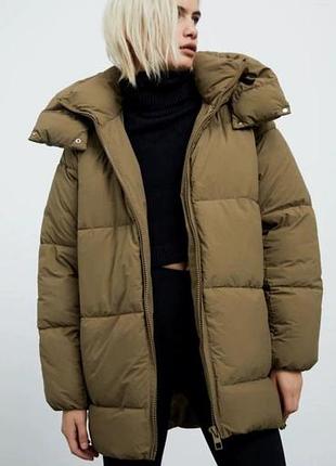 Пуфер куртка пуховик zara 2