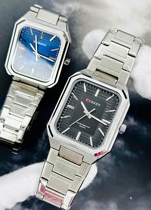 Curren 8457 silver-black 4