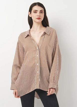 Рубашка оверсайс от zara