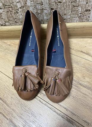 Tommy hilfiger шкіряні балетки 2