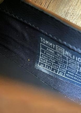 Tommy hilfiger шкіряні балетки 5