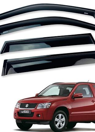 Вітровики для suzuki grand vitara 2005 -2015 4d (defl) q2