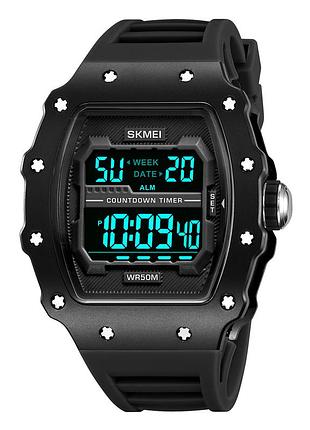 Skmei 2296mtbkbk matte black 2