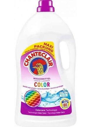Гель для прання 3,6л кольорових тканин color тм chanteclair