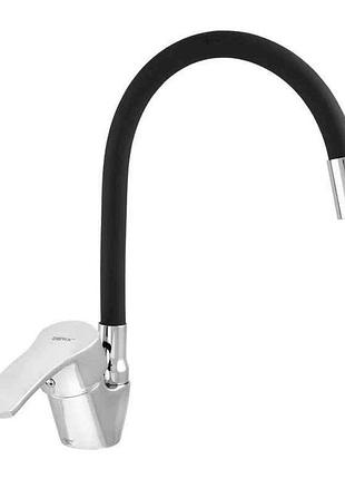 Змішувач на мийку чорний yub 279 reflector black тм zerix