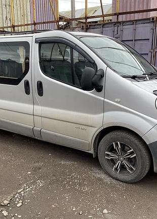 Дефлектори вікон (вітровики) opel vivaro 2001-2014 (hic) (на скотче)