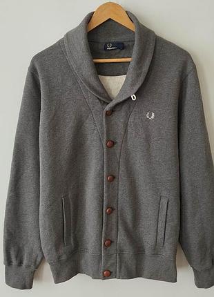Мужской кардиган fred perry shawl collar made in portugal (l)