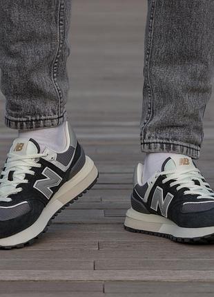 New balance 574 legacy 
black white 8