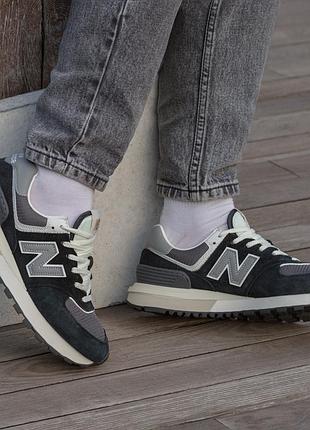 New balance 574 legacy 
black white 9