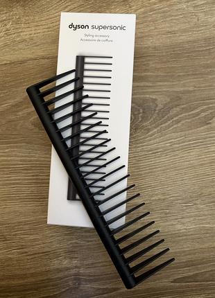 Гребінь dyson detangling comb для supersonic, чорний/нікель,