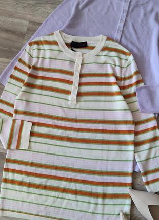 Поло у смужку  zara розмір хl