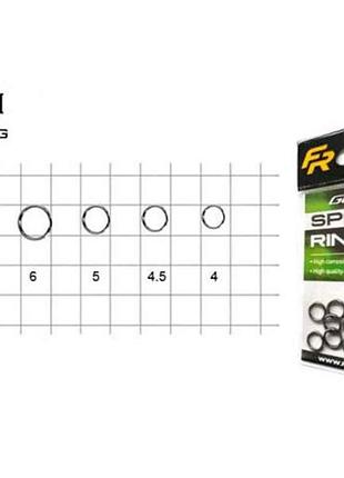 Завідне кільце split ring №4.5 (10шт/уп) арт.707-05-45 тм fishing roi