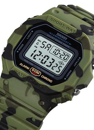 Skmei 1628cmgn camo green 2